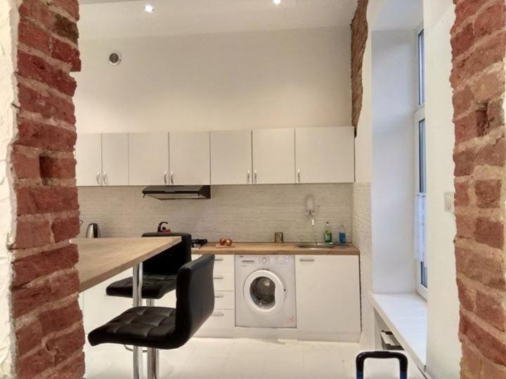 Bright Loft-Style Flat Piotrkowska Centrum - 24H Check-In Łódź Dış mekan fotoğraf